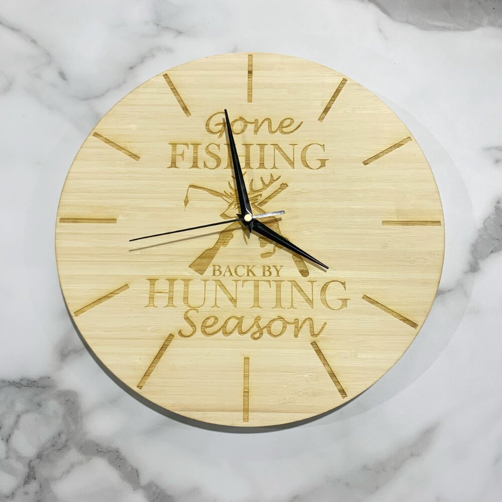 Fishing/Hunting Clock