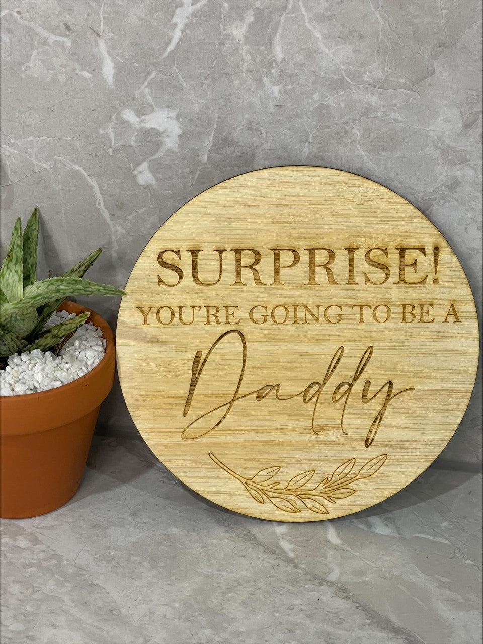 Surprise! You're going to be a Daddy Disc